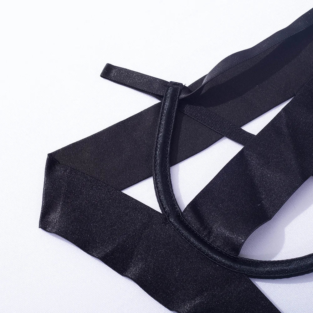 Arlene - Attractive Adjustable Strap Bodysuit Lingerie