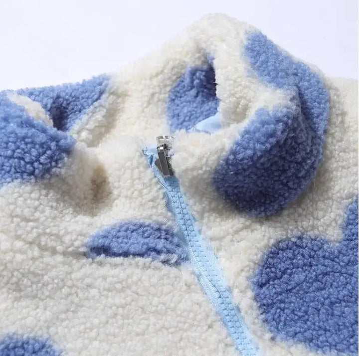 Evelyn | Reversible Heart Jacket