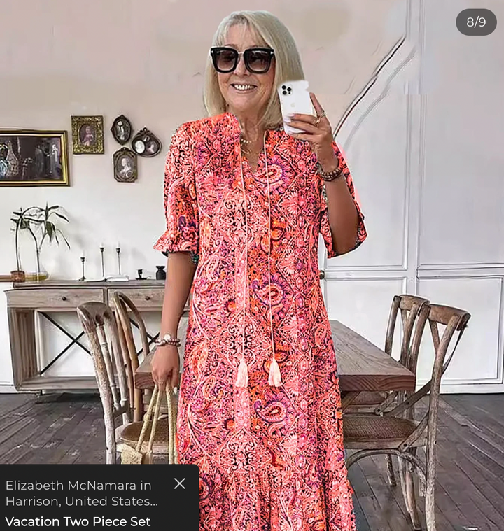 Mila - Graceful Getaway Maxi Dress