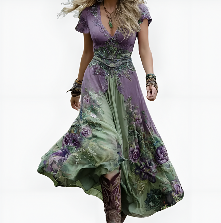 Celestine | Floral Maxi Dress