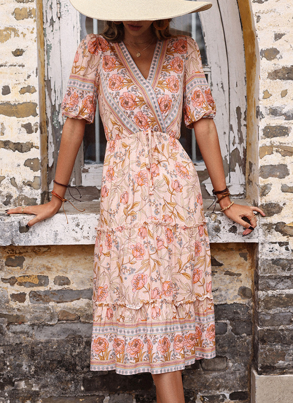 Adelina – Bohemian Breeze Dress