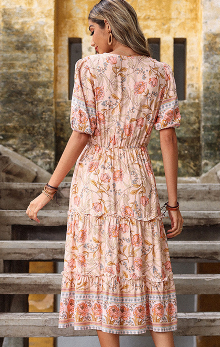 Adelina – Bohemian Breeze Dress