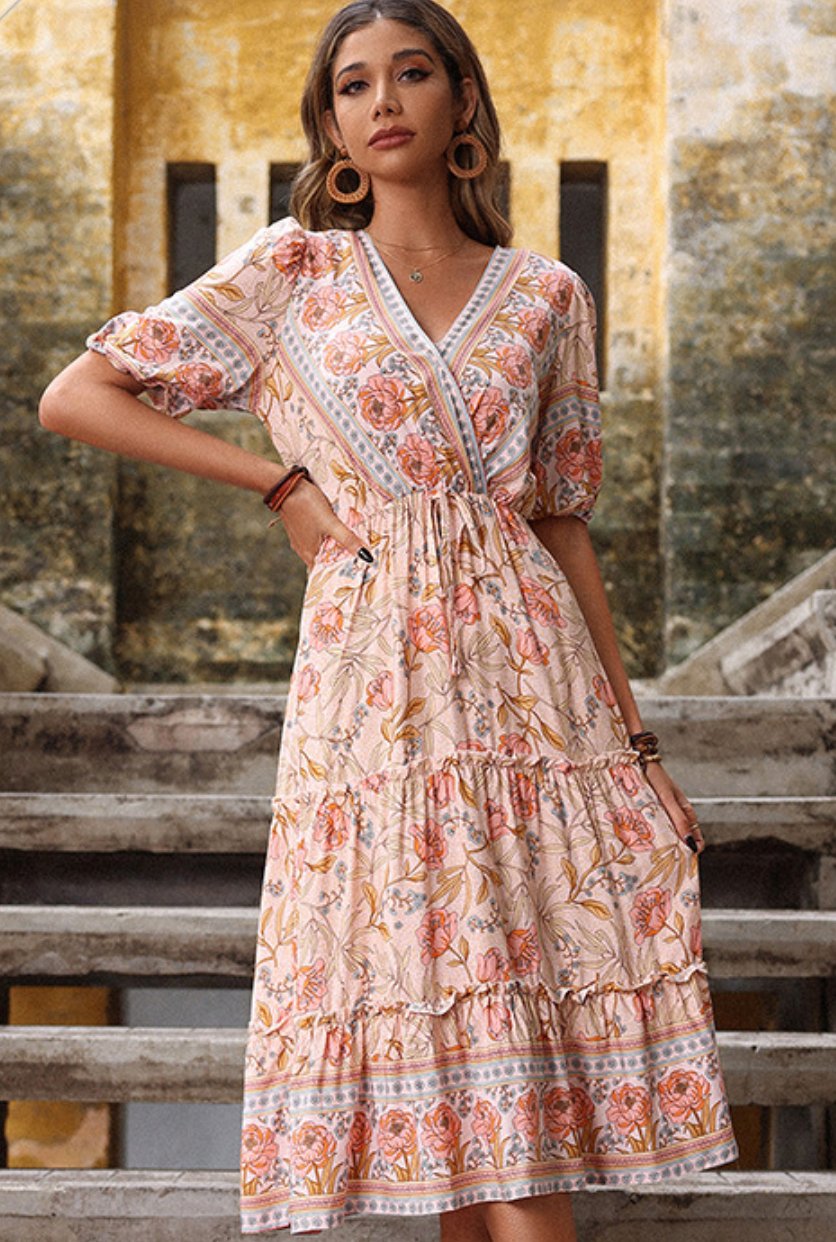 Adelina – Bohemian Breeze Dress
