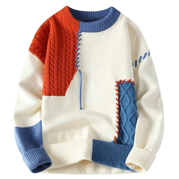 Lidia™ - Patchwork Sweater