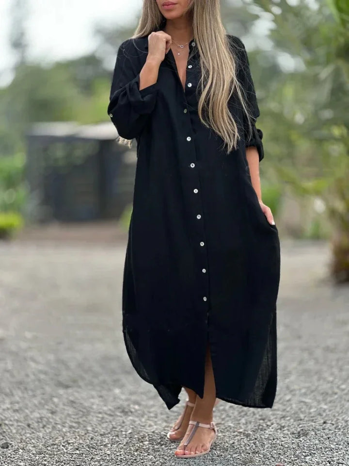 Wenden - Buttoned Summer Dress for Women