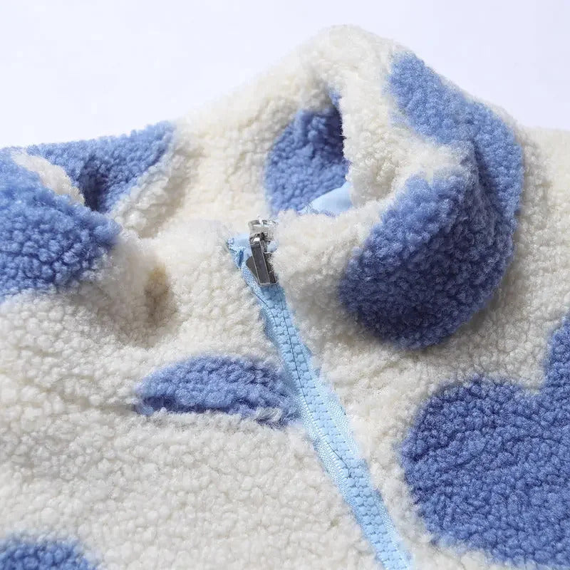 Evelyn | Reversible Heart Jacket