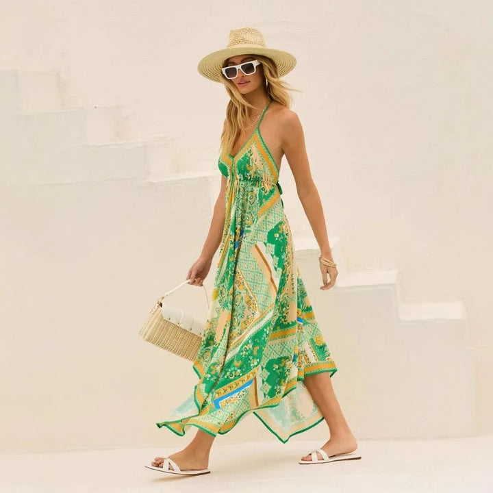 Delilah – Fairy Print Maxi Dress