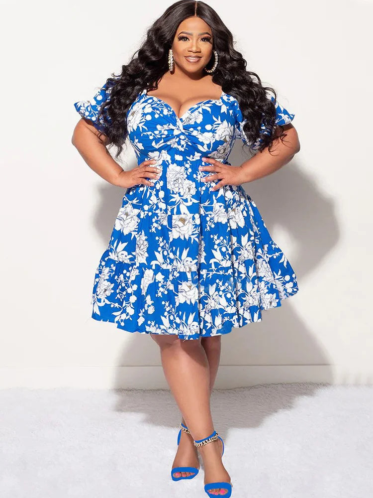 Mireille – Floral Mini Dress