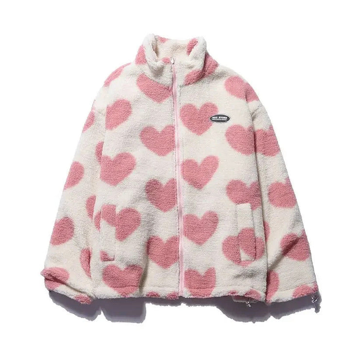 Evelyn | Reversible Heart Jacket