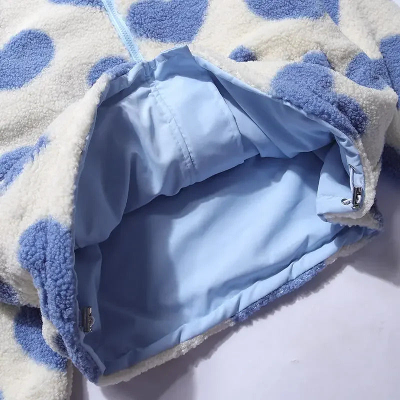 Evelyn | Reversible Heart Jacket