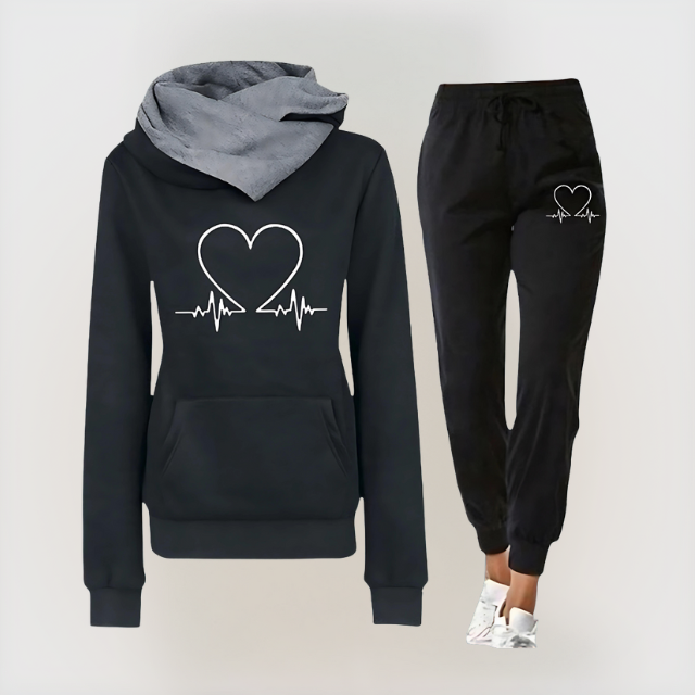 Grace | Heartbeat Tracksuit Set
