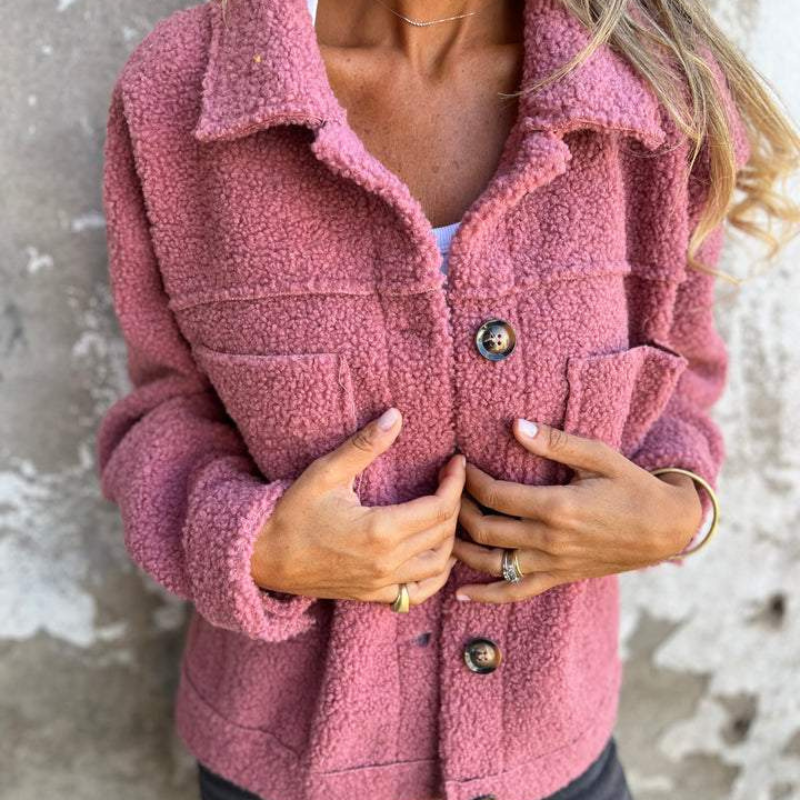 Dorothy - Sherpa Button Jacket