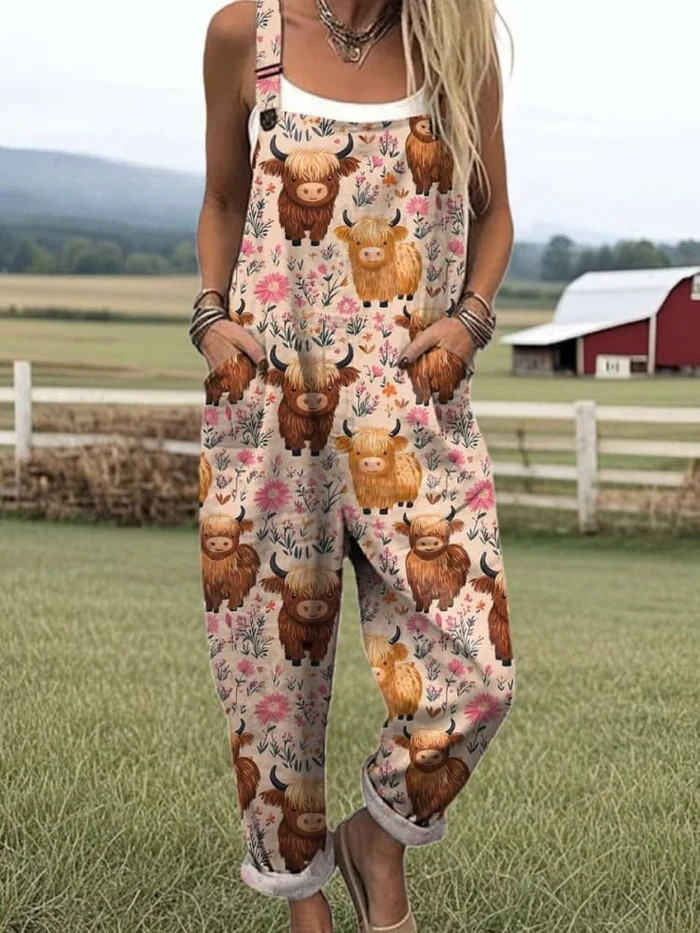 Zerva - Vintage Spring Jumpsuit