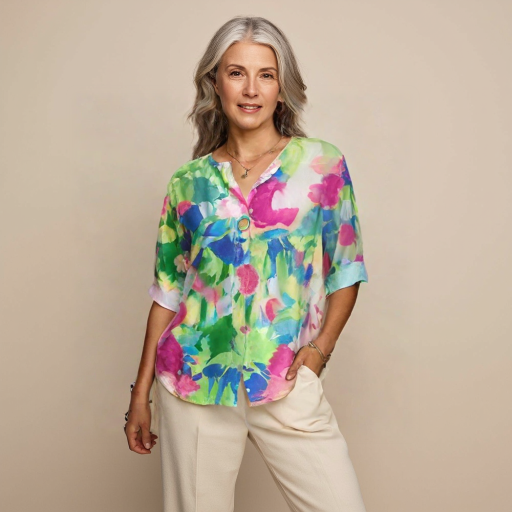 Helena | Floral Vintage Blouse