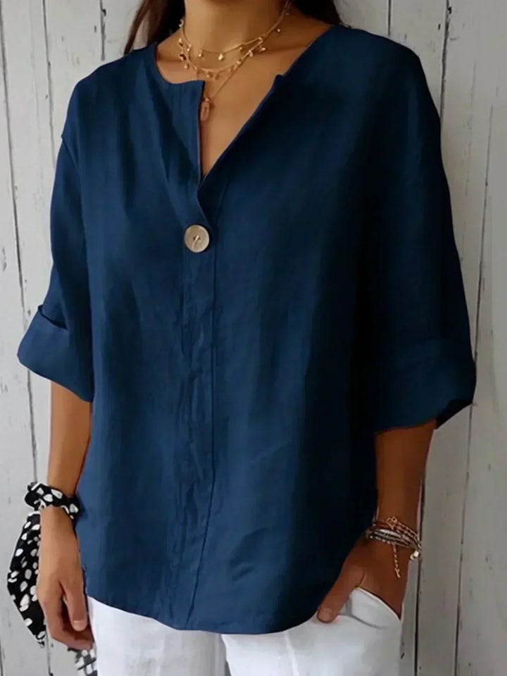Jasmine's | Effortless V-Neck Blouse