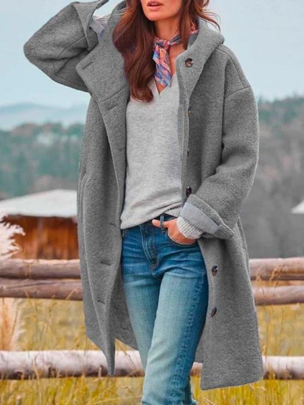 Mary | Stylish Long Cozy Jacket