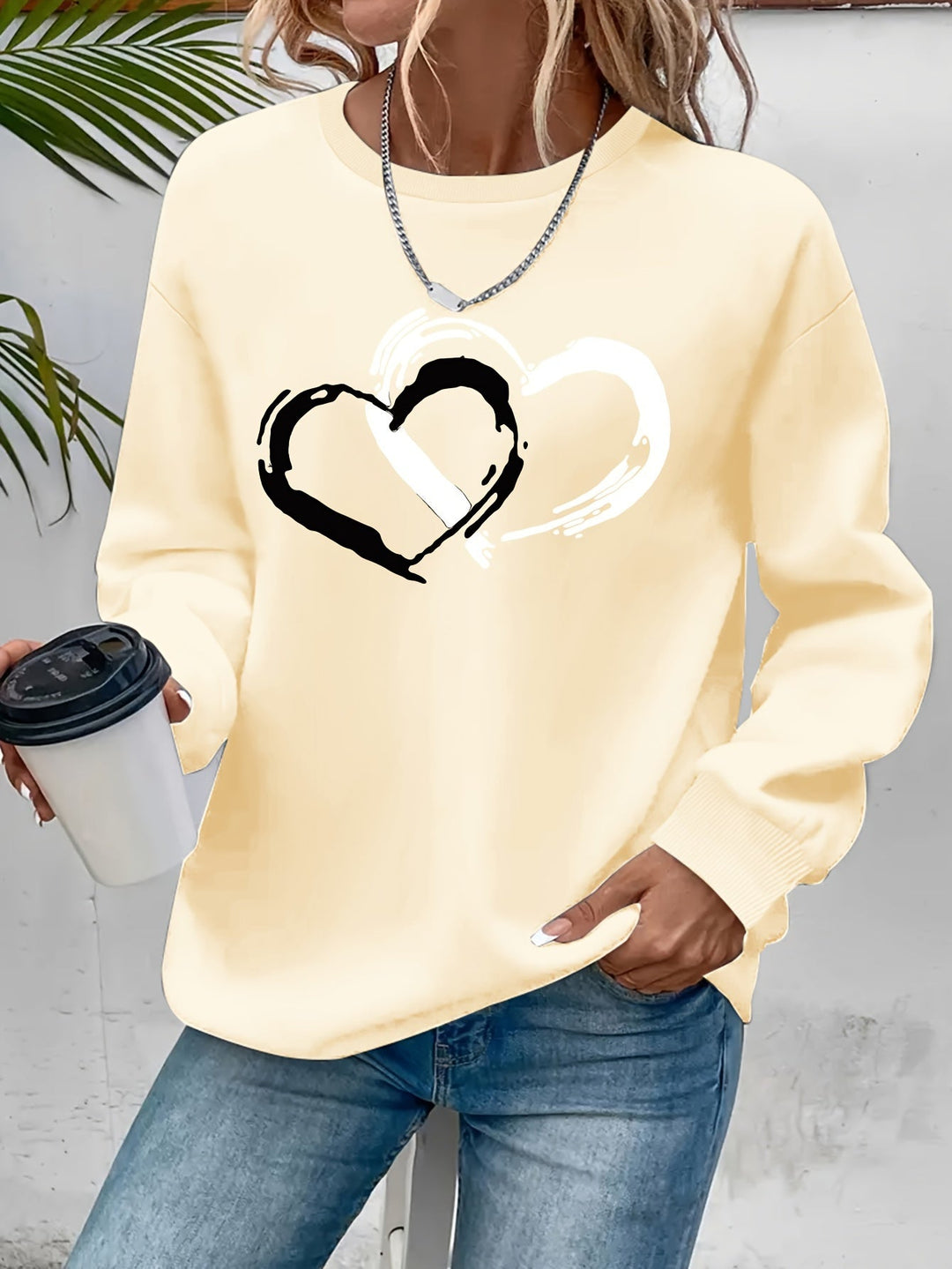 Debbie - Elegant Heart Sweater