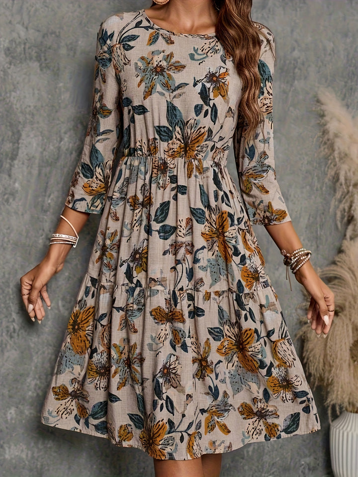 Eden – Floral A-Line Dress