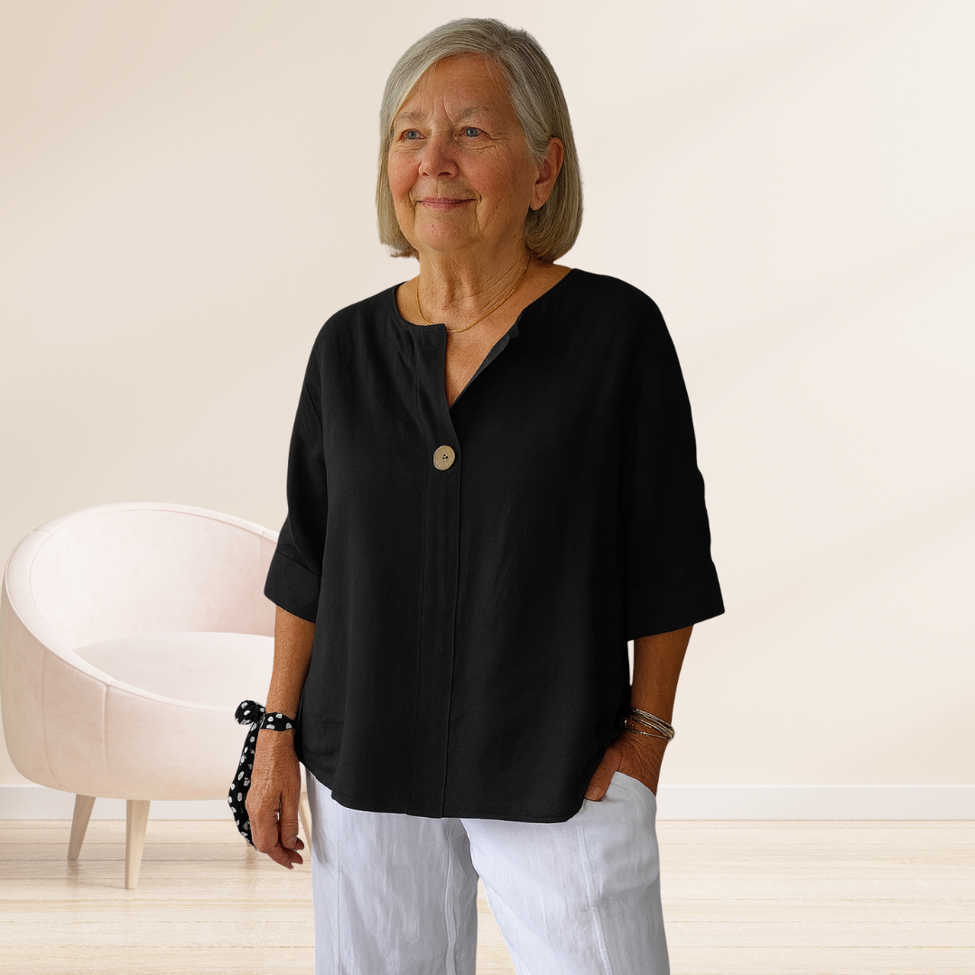 Jasmine's | Effortless V-Neck Blouse