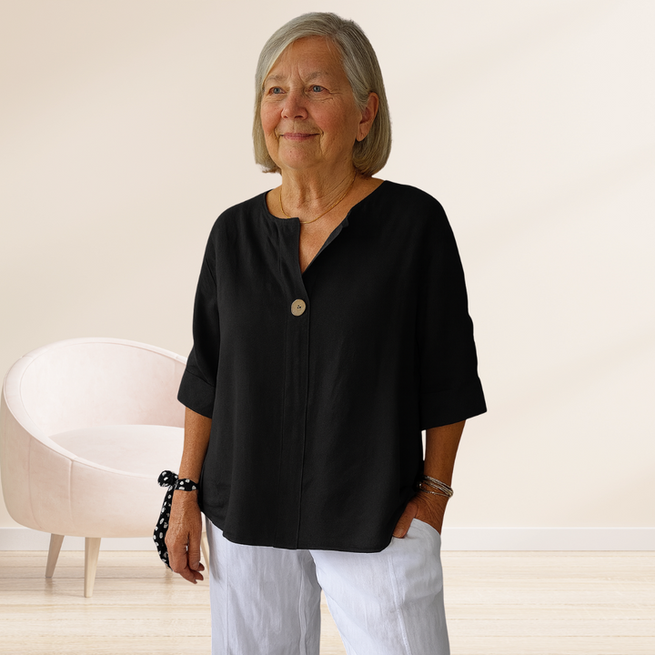 Jasmine's | Effortless V-Neck Blouse