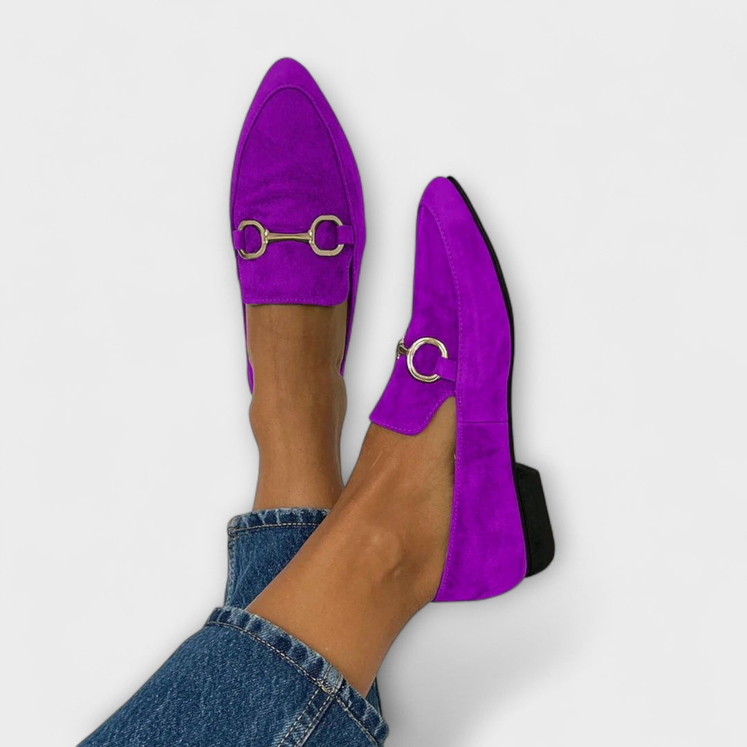 Isabella – Pointed Slip-On Ballet Flats