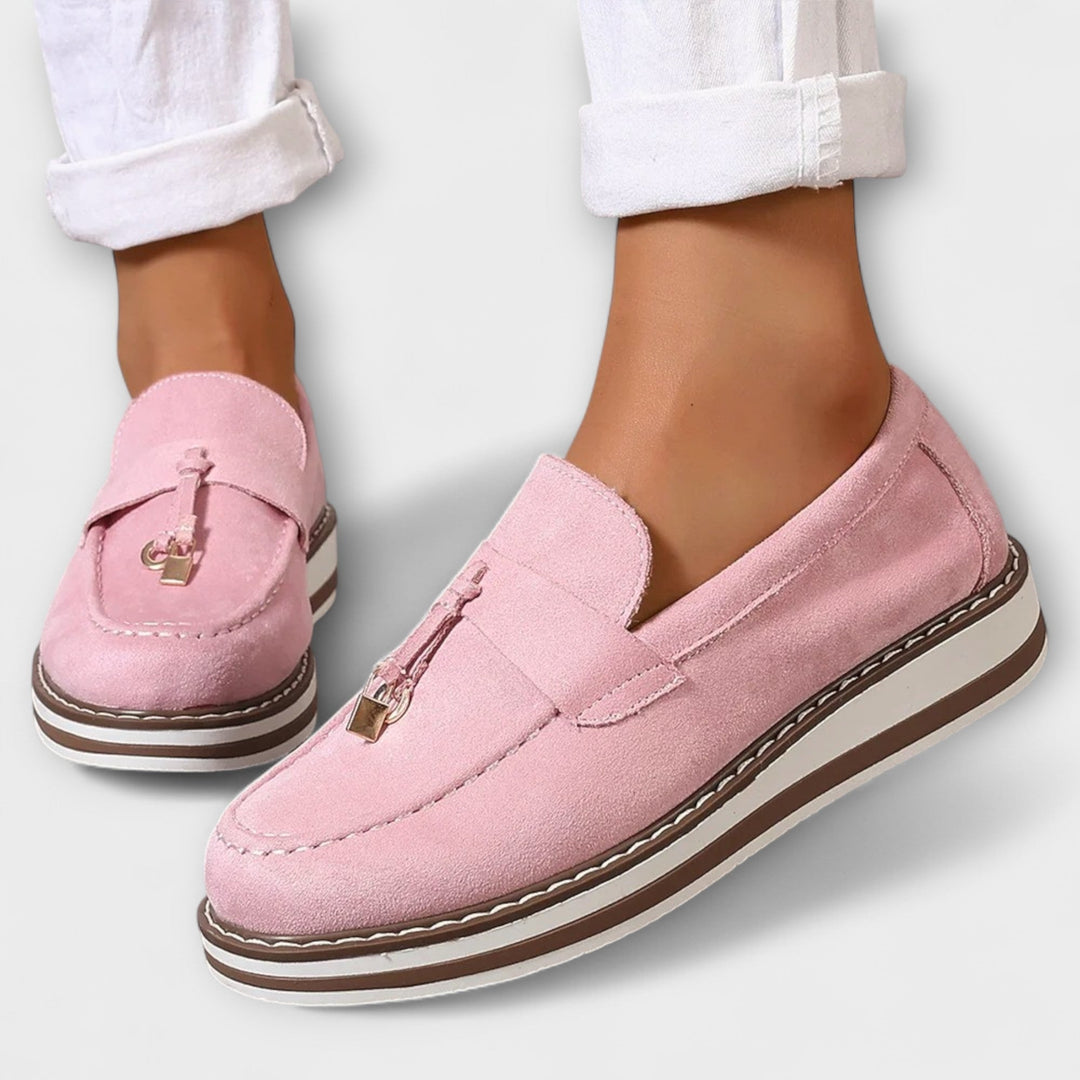 Valentina - Round Toe Casual Moccasins