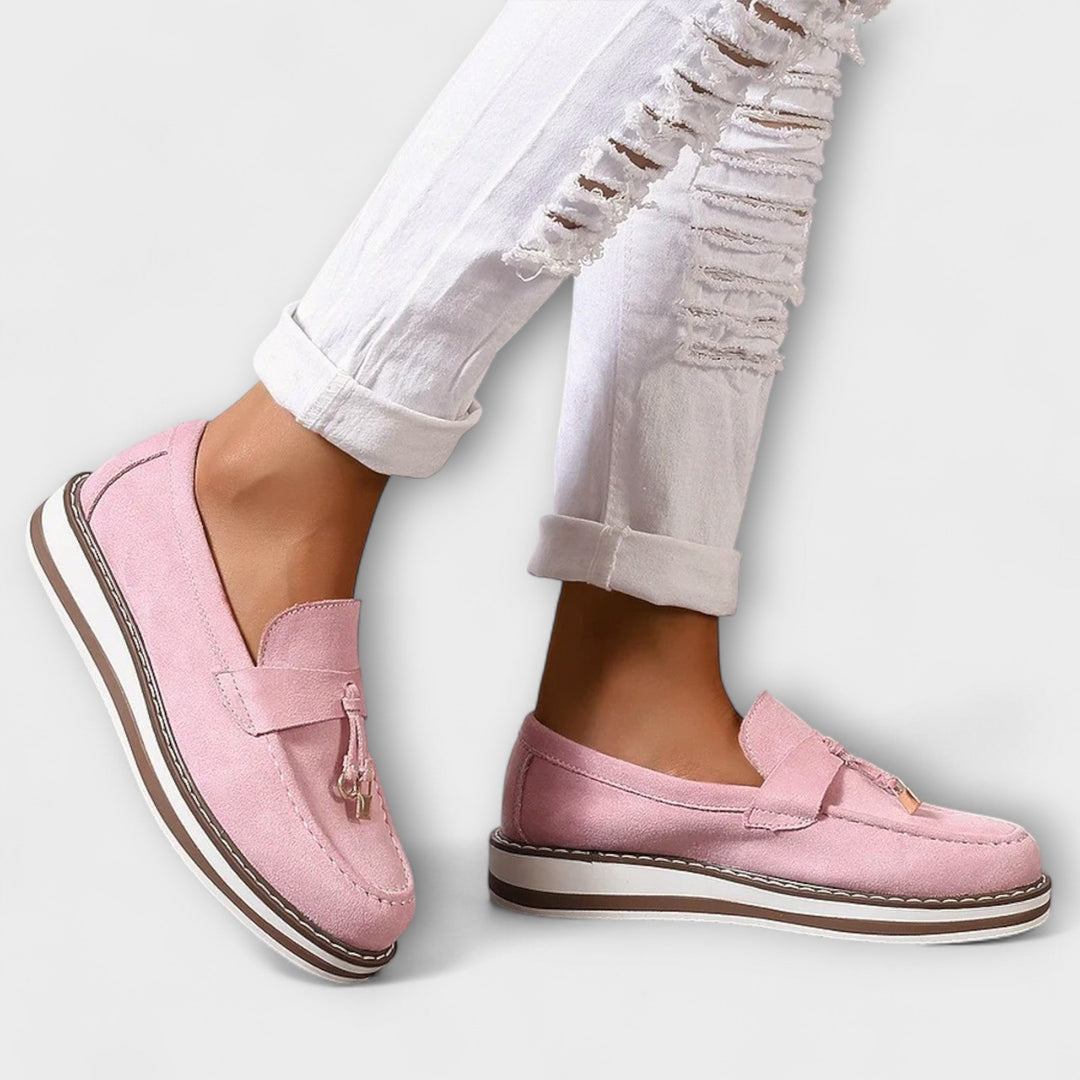 Valentina - Round Toe Casual Moccasins