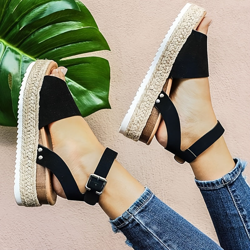 Faye – Platform Espadrilles Sandals