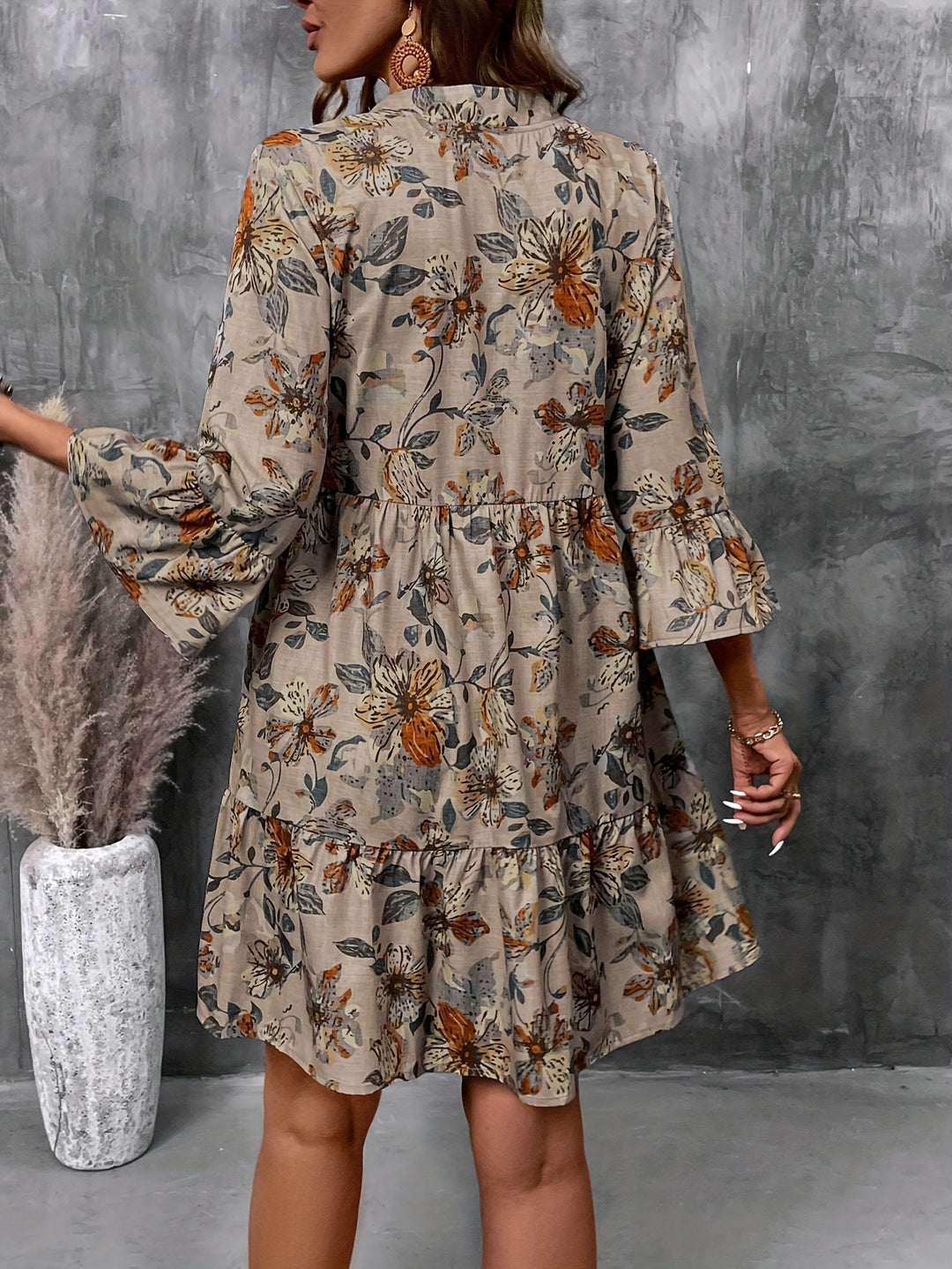 Alia – Flutter Sleeve Dress