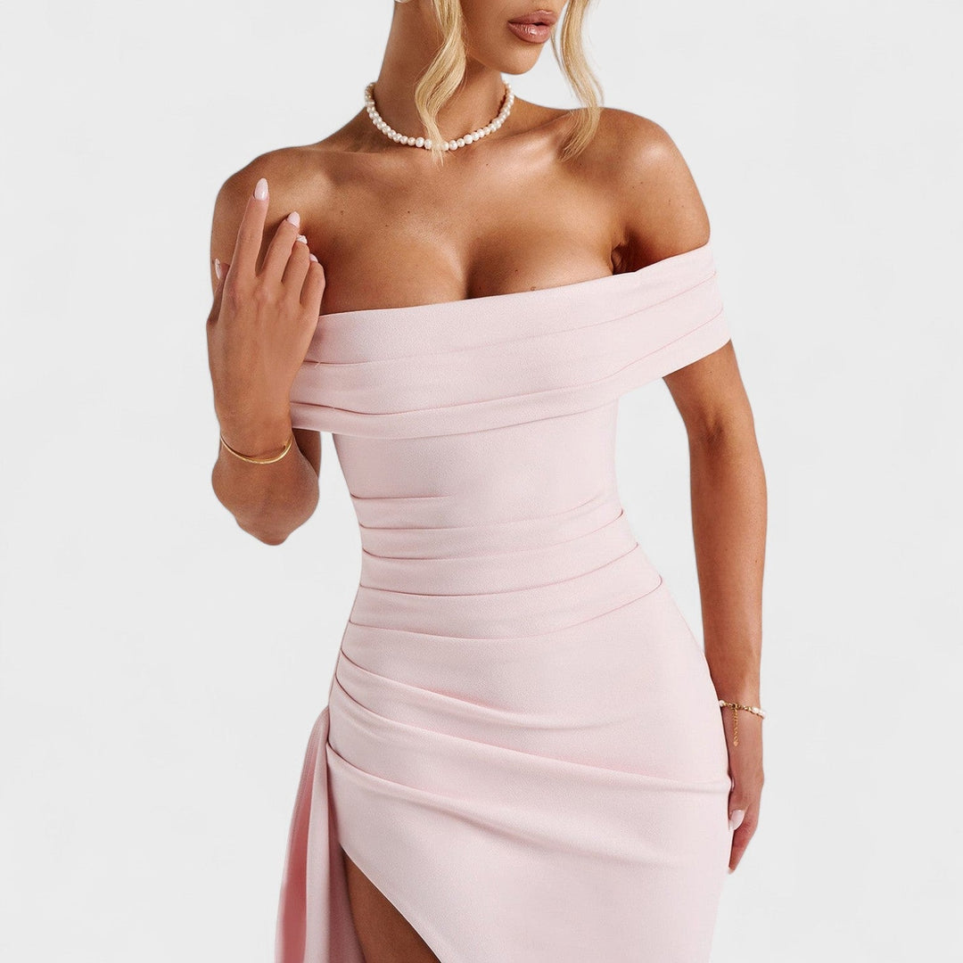 Joyce – Long Bardot Dress