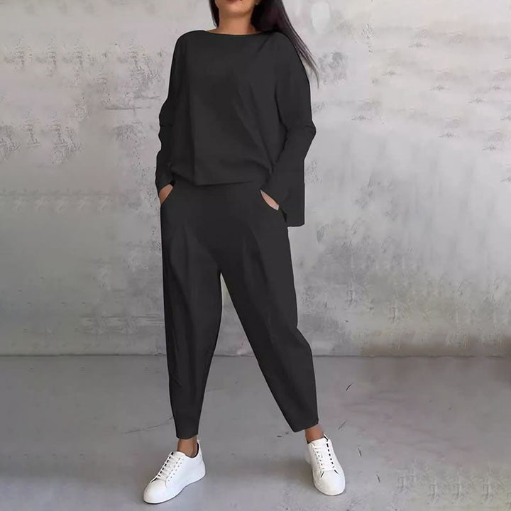 MELISSA | LONG SLEEVE AND PANTS 2-PIECE SET | LONG SLEEVE AND PANTS 2-PIECE SET