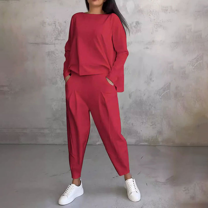 MELISSA | LONG SLEEVE AND PANTS 2-PIECE SET | LONG SLEEVE AND PANTS 2-PIECE SET